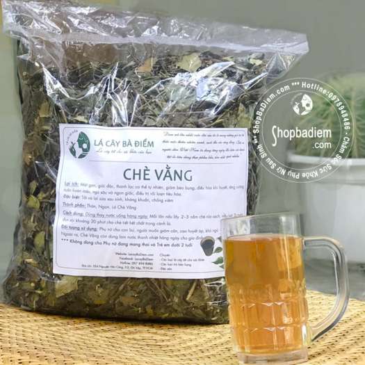 Lá Chè Vằng Khô Trà Vằng Lá Lợi Sữa Giảm Cân Cho Sản Phụ Sau Sinh - Bà ĐIểm Shop