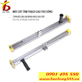 Máy cắt tấm thạch cao thủ công cắt tấm cực nhanh và gọn.