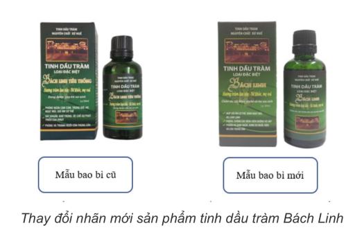 Tinh dầu tràm Bách Linh Tiêu Thống (loại đặc biệt) - 50ml