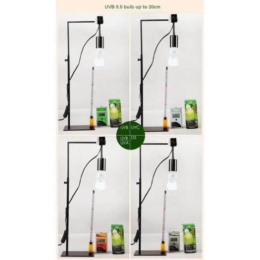 Bóng đèn sưởi UVB 10.0 công suất 13w cho thú cưng, bò sát, rùa cảnh, iguana
