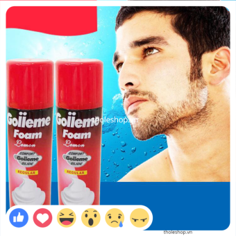 Kem cạo râu - Chai kem cạo râu 200ml giúp làm mềm chân râu và mềm da - Bọt cạo râu - Kem cạo râu tạo bọt