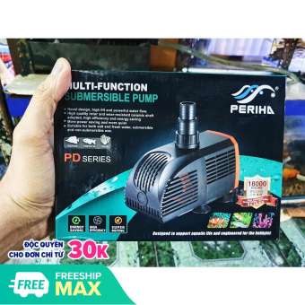 MÁY BƠM LỌC HỒ CÁ PERIHA SIÊU ÊM PD7200 35W 3100L/H 2,8M
