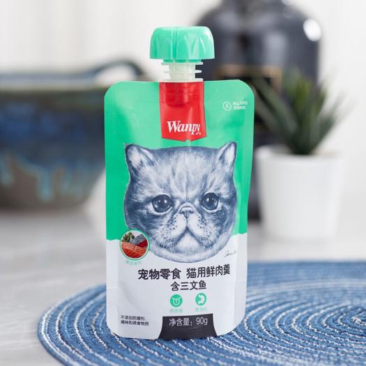 Súp Thưởng Wanpy - Tuýp 90GR Có Nắp Vặn Cho Mèo
