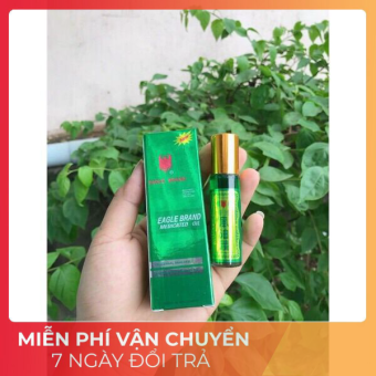 Dầu Gió Xanh Singapore con ó 10ml Dạng Lăn