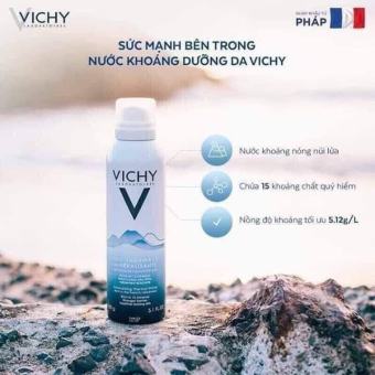 Xịt khoáng Vichy 50ml dưỡng dịu da cấp ẩm cho da