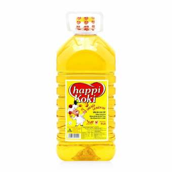 Chai Dầu Ăn Thực Vật Cao Cấp Happi 5L