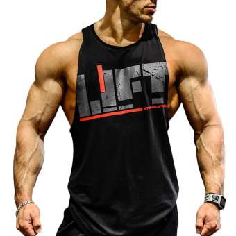 Áo ba lỗ nam Cotton - Áo tank top thể thao nam - Áo tập gym - Áo ba lỗ rộng nách SA471