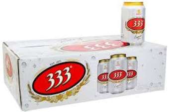 Thùng Bia 333 24 lon 330ml- Bách hóa Chú Hoài