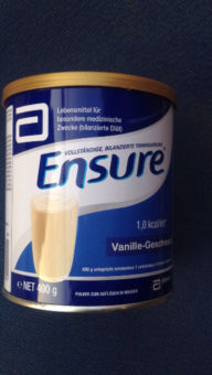 Sữa dinh dưỡng ensure Đức vị vani hộp 400g