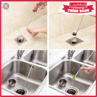 Dụng Cụ Thông Tắc Cống, Kẹp Gắp Rác Vouller Đa Năng Loại Tốt - Hàng Chính Hãng