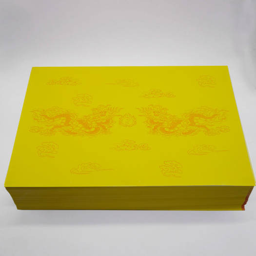 Giấy In Sớ Việt Lạc rồng RCD a4 1000D60 nền vàng