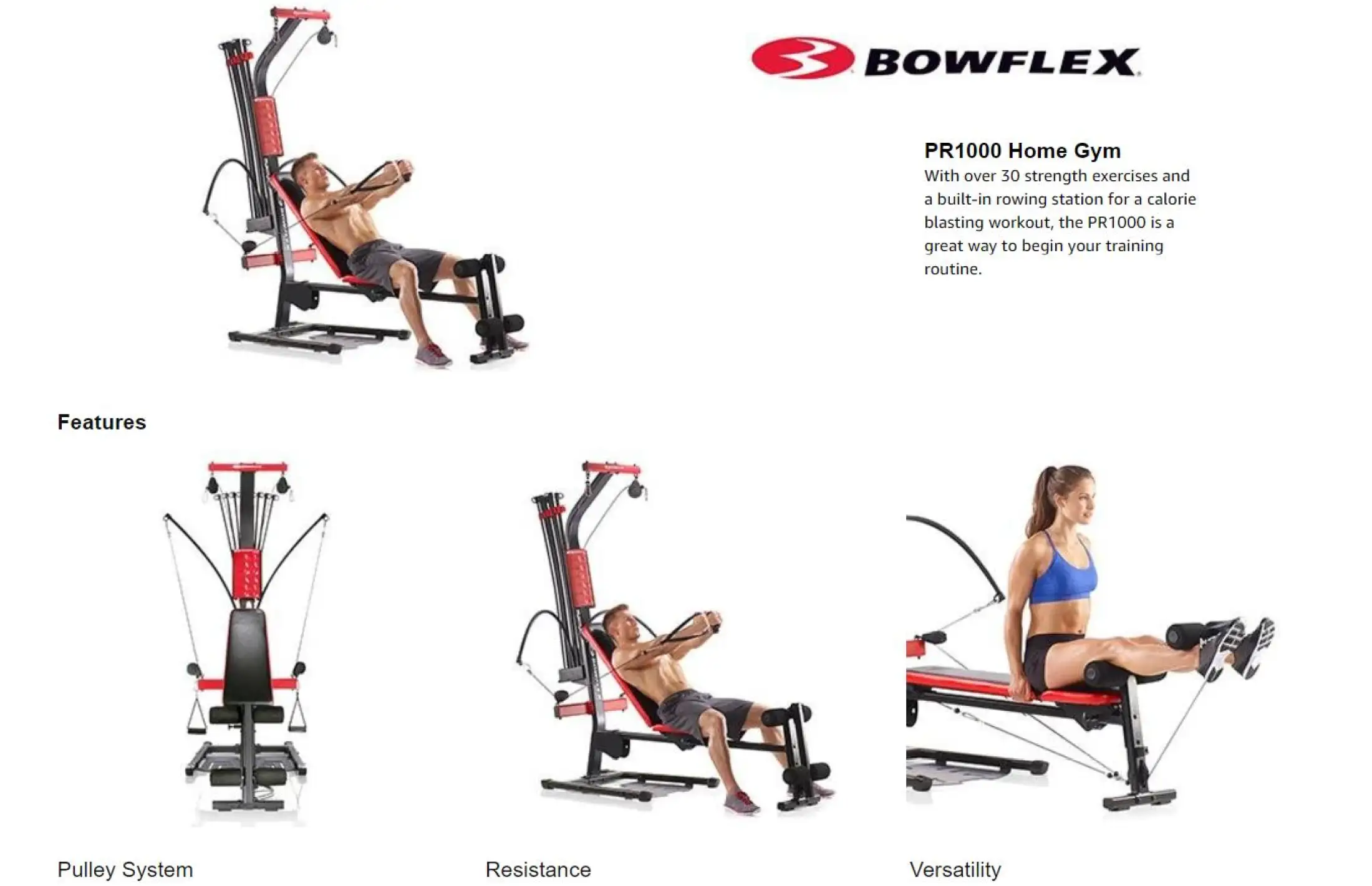 bowflex pr1000 exercises