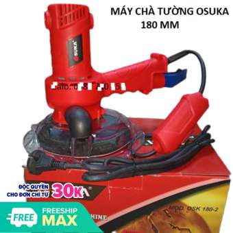 Máy chà tường Osuka công suất 750w đường kính đế chà 180mm