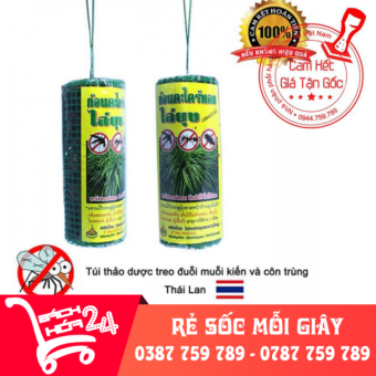 Túi xả treo đuổi muỗi kiến và côn trùng Thái Lan [BÁCH HÓA 24]