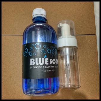Dung dịch blusoap lau mực dùng trong phun xăm kèm chai tạo bọt