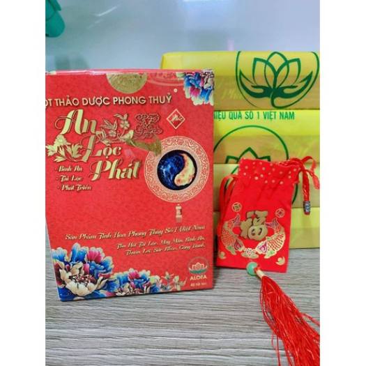 Bột Thảo Dược Phong Thủy Tăng Tài Lộc An Lôc Phát