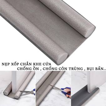 Combo 2 Thanh chặn khe cửa , Nẹp xốp chắn khe cửa-Nẹp xốp chắn khe cửa chống ồn, ngăn côn trùng, bụi bẩn, tránh kẹt chân tay
