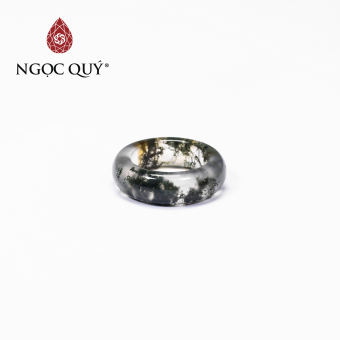 Nhẫn nữ đá băng ngọc thủy tảo - Ngọc Quý Gemstones