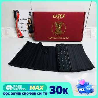 Đai Nịt Bụng latex 25 xương cao 23cm, đai nịt bụng giảm mỡ bụng Chuẩn Hi Lạp