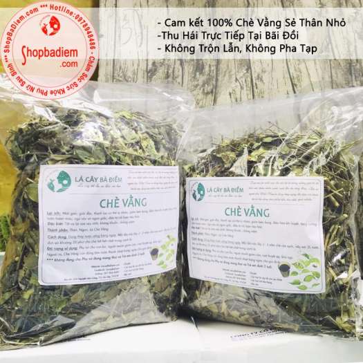 Lá Chè Vằng Khô Trà Vằng Lá Lợi Sữa Giảm Cân Cho Sản Phụ Sau Sinh - Bà ĐIểm Shop