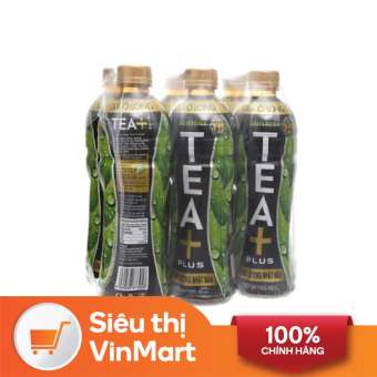 Lốc 6 chai Trà Ô long Tea + Plus chai 455ml