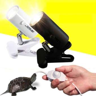 50 Wát UVA + UVB 3.0 Động Vật Bò Sát Bộ đèn Trắng Kẹp Bóng Đèn Đui đèn Rùa Basking UV đèn sưởi cho thú cưng