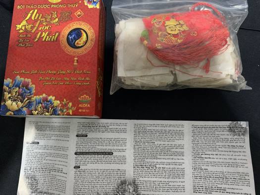 Bột Thảo Dược Phong Thủy Tăng Tài Lộc An Lôc Phát