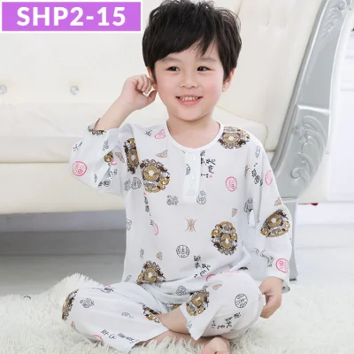 SG Seller / Silk Cotton Pyjamas Set / Boys and Girls / Kids / Children / Baby / Sleepwear / Nightwear / Pajamas / Series SHP (5)