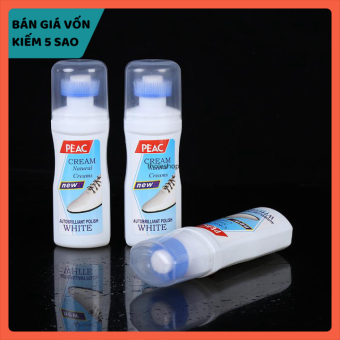 Tẩy trắng giày có đồ chùi - Chai xịt tẩy trắng giày - Chai xịt  tẩy trắng giày dép - Chai vệ sinh giày tiện lợi [GIÁ VỐN]