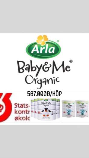 Sữa Organic Baby & Me Đan Mạch