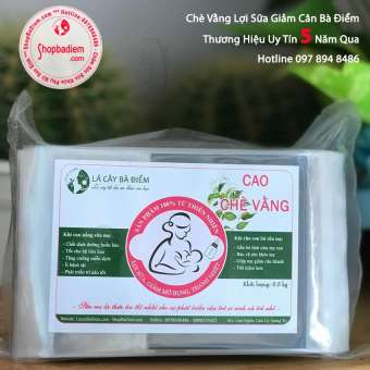 Cao Chè Vằng Lợi Sữa 0.5KG 25 Miếng, Cao Chè Vằng Giảm Cân Sau Sinh, Cao Trà Vằng Dạng Miếng Lợi Sữa