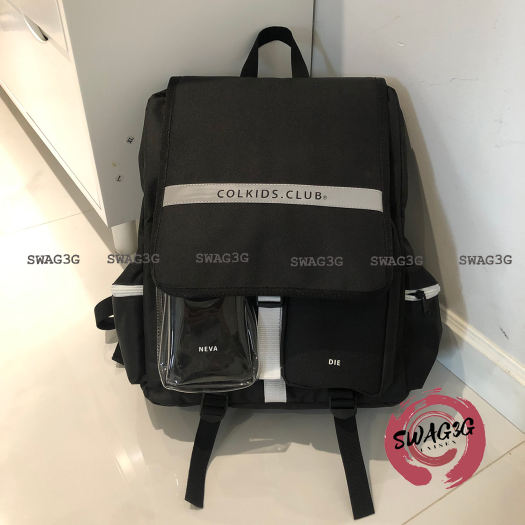 Balo Phản Quang COLKIDS SS3 đi học dành cho nam nữ Màu Đen giá rẽ