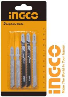 Bộ 5 lưỡi cưa lọng cưa gỗ kim loại Alu 5xJig Saw Blade INGCO AKJ0051