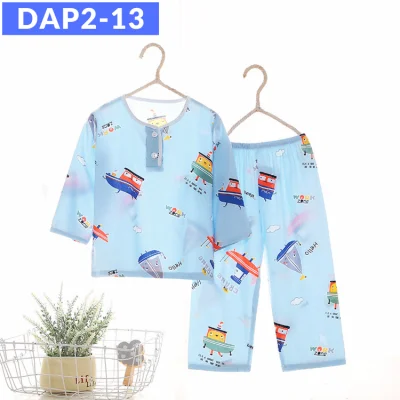 SG Seller / Quality Pyjamas Set / Kids / Children / Boys / Girls / Baby / Silk Cotton / Sleepwear / Nightwear / Pajamas / Series DAP (3)