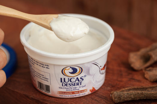 Sữa chua Hy Lạp vị Quế không đường - Sữa chua Hy Lạp Lucas