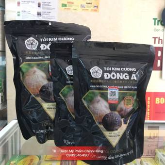 Tỏi Đen Kim Cương Đông Á - Túi 200g -500g