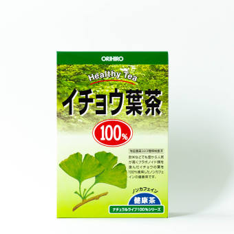 Trà Lá Bạch Quả Orihiro 26 Gói Hỗ Trợ Cải Thiện Trí Nhớ, Cải Thiện Chức Năng Của Hệ Thần Kinh