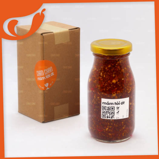 Mắm Tỏi Ớt Chấm Chan - Chai 200ml (Đậm Đặc) / Cay Lắm