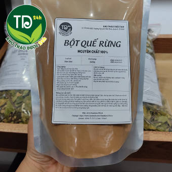 [500 gram] BỘT QUẾ RỪNG nguyên chất 100% tốt cho tiêu hóa làm đẹp da I KHO THẢO DƯỢC 24H