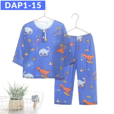 SG Seller / Quality Pyjamas Set / Kids / Children / Boys / Girls / Baby / Silk Cotton / Sleepwear / Nightwear / Pajamas / Series DAP (14)