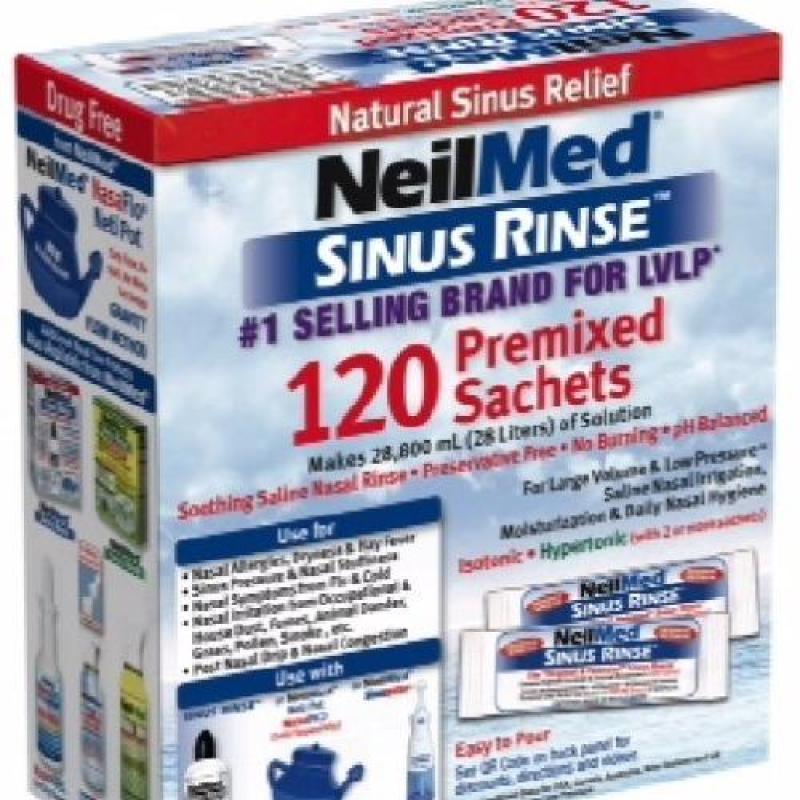 Buy NeilMed ~ 120pcs Natural Saline Premixed Sachets Singapore