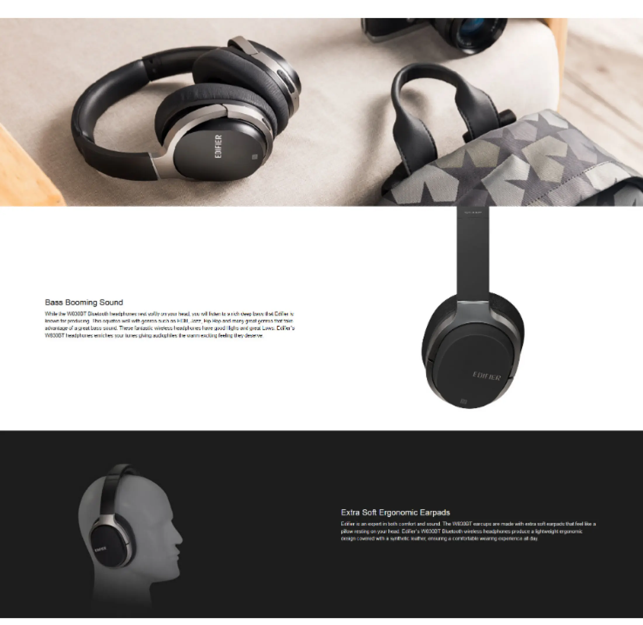 edifier headphones noise cancelling