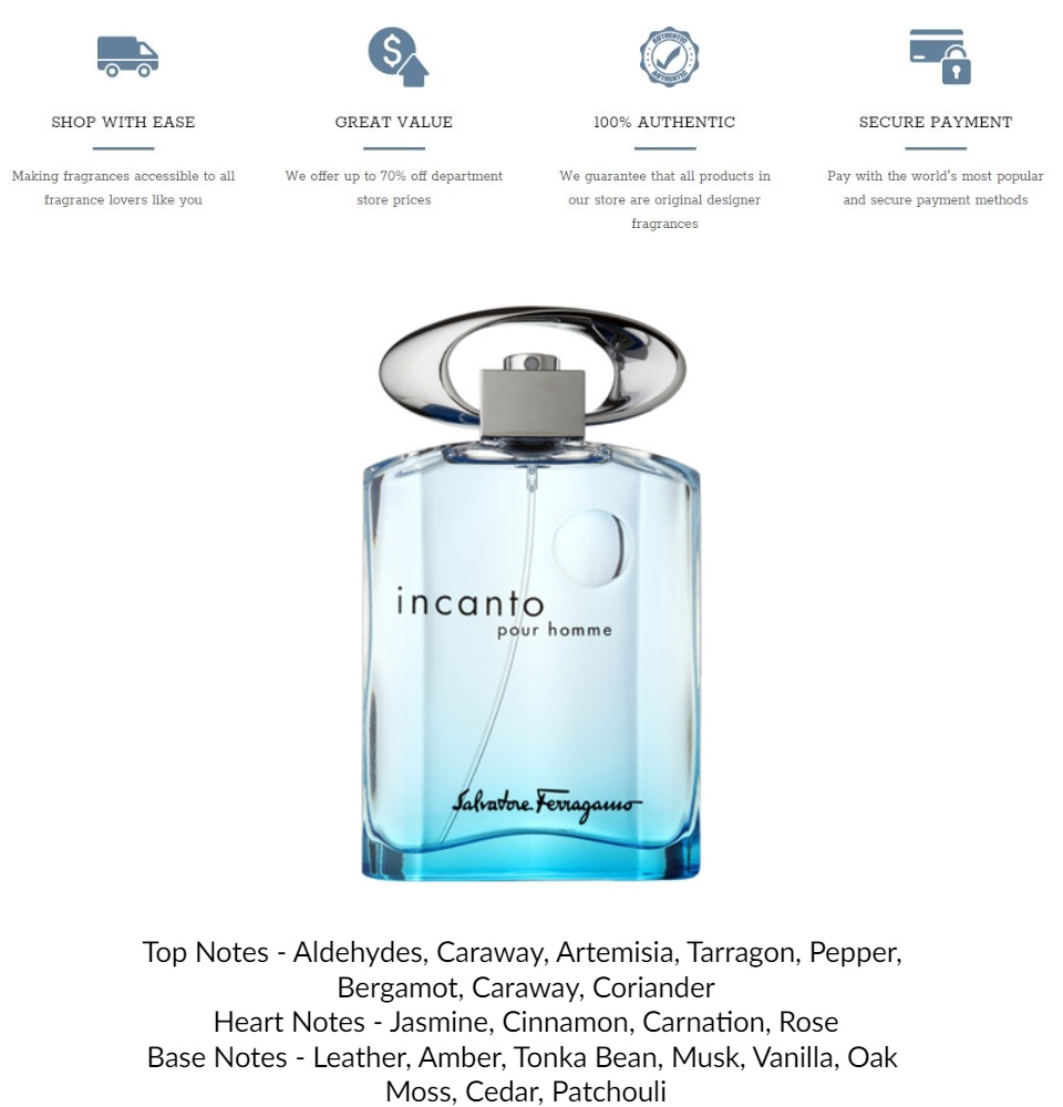 incanto blue perfume