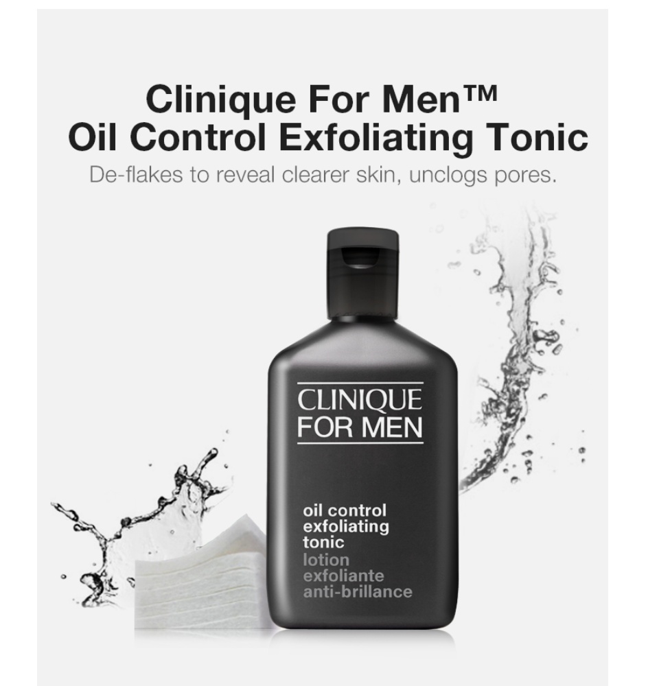 clinique exfoliating tonic