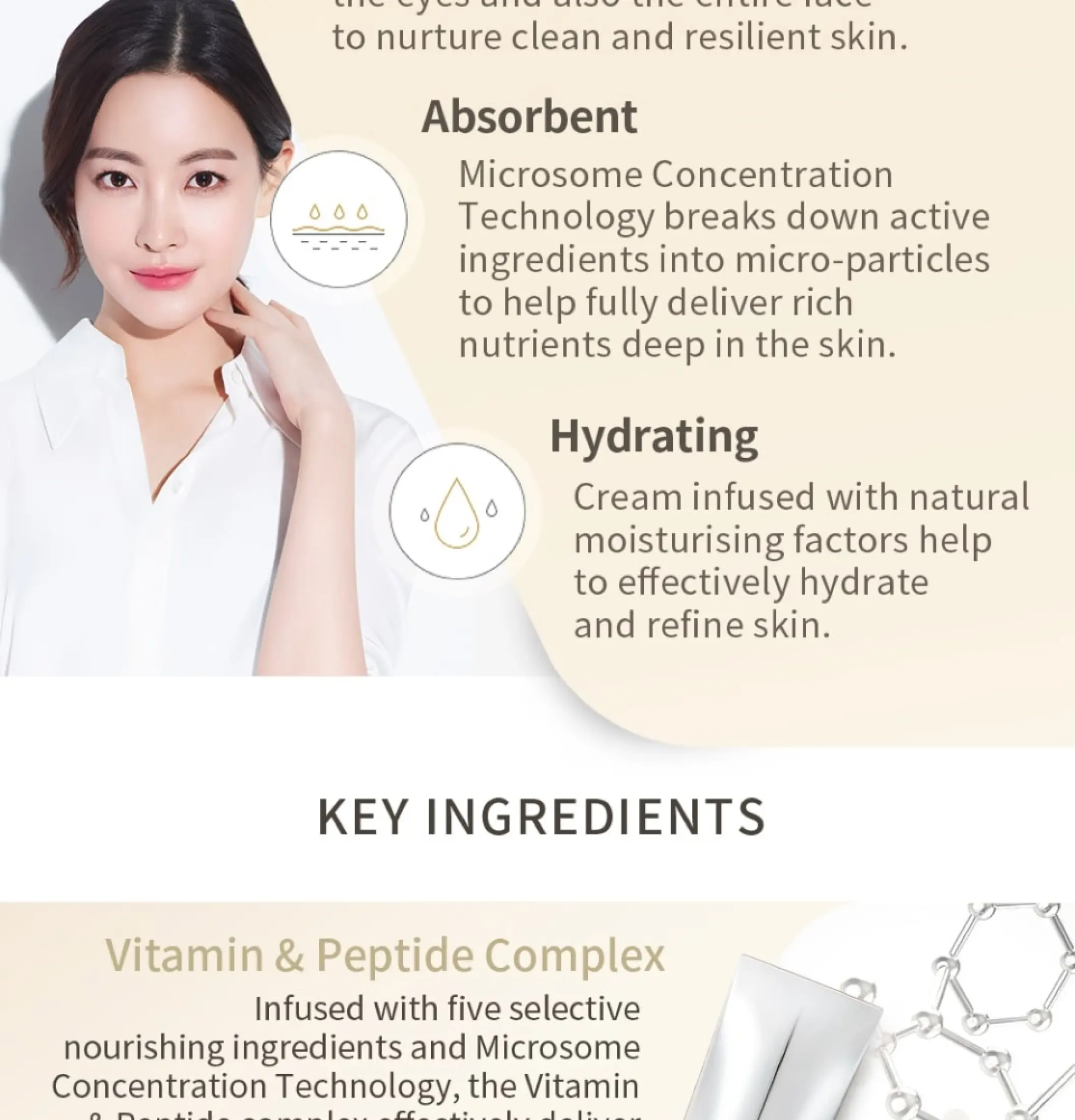 ahc perfecting eye cream for face