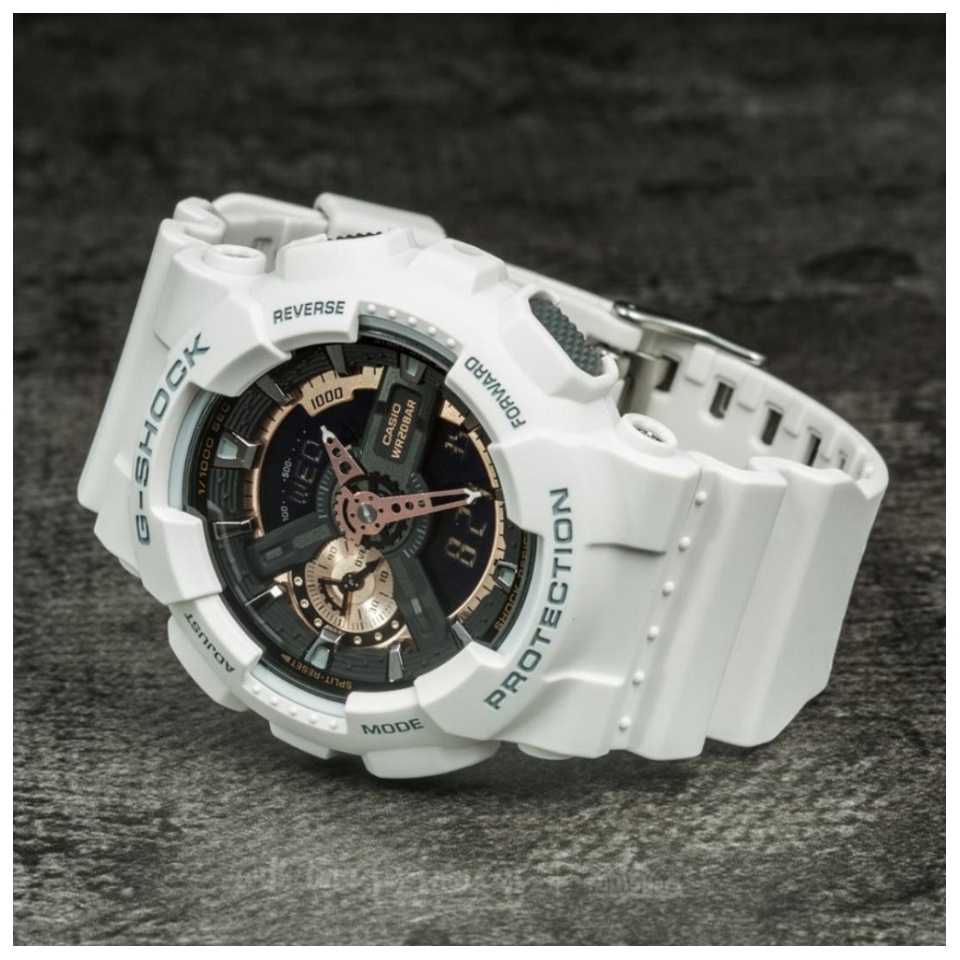 casio rose gold mens watch