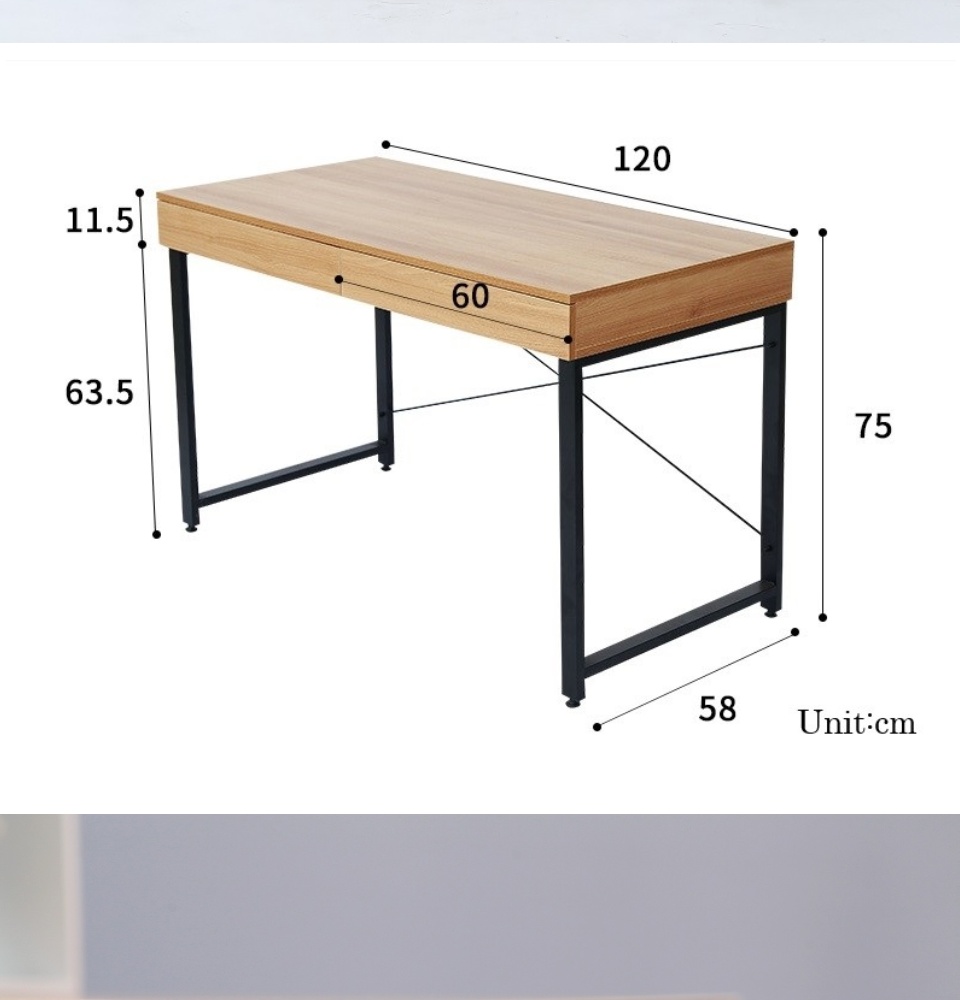 standard computer table