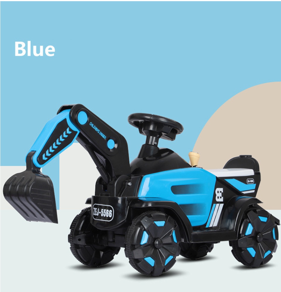 blue digger toy