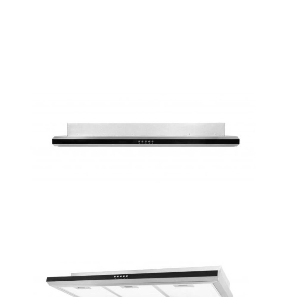 (Sperrig) UNO 60 cm Slim Line Kapuze mit schwarzer Acryl-Frontplatte UA6112 (UA 6112)