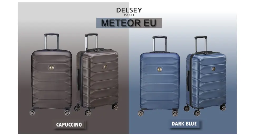 delsey meteor suitcase